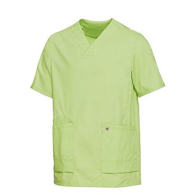 BP 1763-241-0078-Ln Housse en tissu unisexe super léger, 49% coton/48% polyester/3% élastoléfine, vert clair, taille L