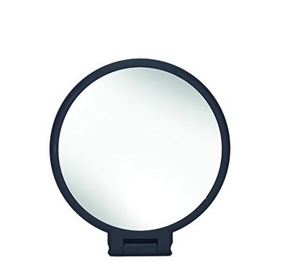 Kleine Wolke Miroir de Maquillage en Noir, Polystyrène/Verre, 40x30x10 cm