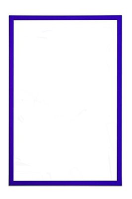 Bi-Office MM03001411 Pannello Magnetico Cancellabile a Secco, 60x40, Viola
