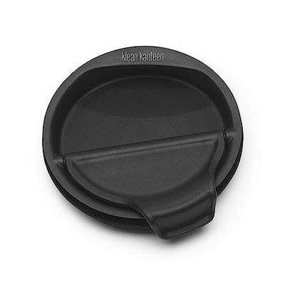 Klean Kanteen Rise - Tapa abatible (78 mm), color negro