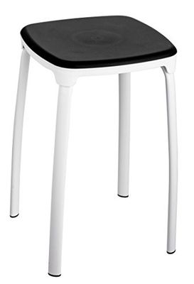 King Collection King Home S1407209/à Tabouret, Noir en Polypropylène