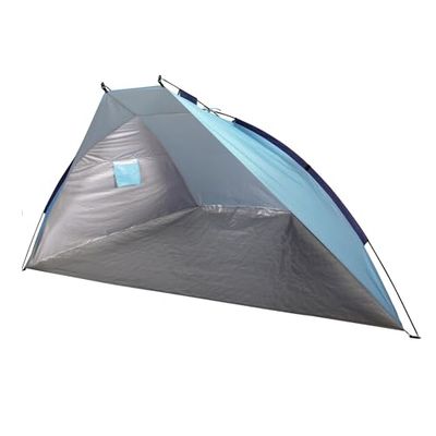 Well Home - Tenda da spiaggia in poliestere, 270 x 120 x 120 x 120 cm, colore: Blu