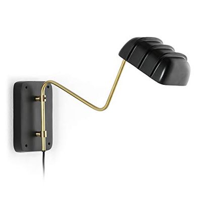 ESPEJO 50X3X140 CRISTAL/METAL DORADO