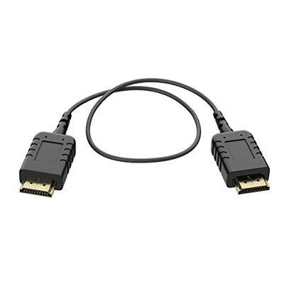 8Sinn HDMI naar HDMI-kabel Ultradun, 4K, 60P, 3D, ARC, Ethernet, ATOMOS, NINJA V, Shinobi, Portkeys, Feelworld, 40 cm