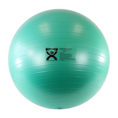CanDo Gymnastiekbal - Deluxe anti-burst trainingsbal - zitbal, diameter 65 cm, groen