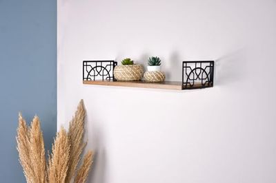 Hanah Home Duvar, mélamine, Marron/Noir, Taille Unique