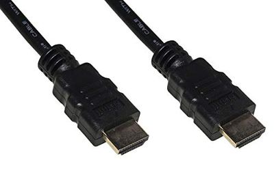 LINK LKCHDMI50 HDMI-kabel, 4 kx2 K, vergulde contacten, 5 m, zwart