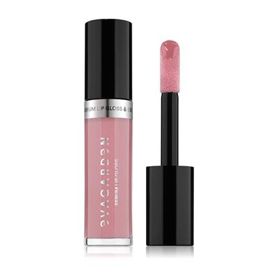 Serum Lip Gloss - 824 Rose Dawn by Evagarden for Women - 0.17 oz Lip Gloss
