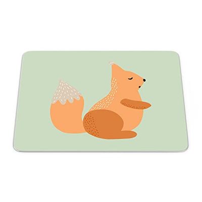 Bonamaison, Tapis de Souris Rectangle Imprimé Numériquement, Fond Antidérapant, pour Bureau et Maison, Taille: 22x18cm