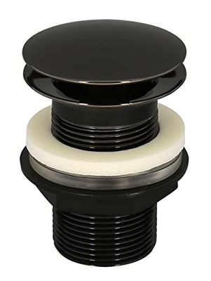 Edouard Rousseau Piletta per lavabo a flusso libero, diam. 63 mm, certificato NF, senza troppo pieno, standard, finitura canna fucile