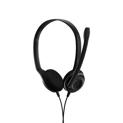 EPOS EDU 10, Confezione da 10 – Cuffie On-Ear Stereo, Jack 3,5 mm, Multi-Piattaforma, Leggero, Durevole, Archetto Regolabile, Microfono con Cancellazione del Rumore, Ideale per Studenti e Ufficio