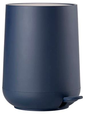 Zone Denmark Nova - Pattumiera da bagno, diametro 23 cm, altezza 29 cm, capacità 5 litri, colore: blu reale