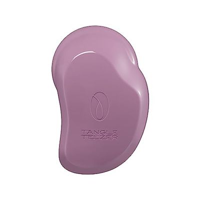 Tangle Teezer Hairbrush | Original Plant Brush Detangling Hair Brush for Wet & Dry Hair | Detangler Brush for Fine, Curly, Thick, Afro, Ideal for All Hair Types (Purple)