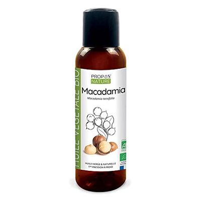 Huile de Macadamia Bio - Macadamia Ternifolia seed oil - 100% pure et naturelle - 100ml - PROPOS'NATURE