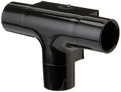 Pro Power IT20/BLK Inspectie T-stuk, Zwart, 20 mm