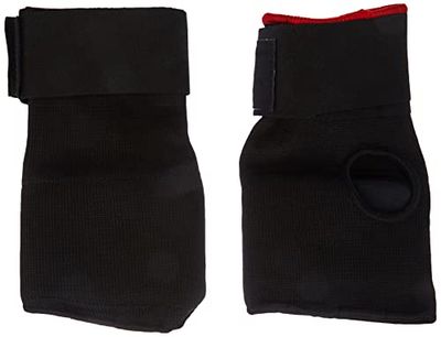ENERGETICS Boxhandschuhe-225556 Guantes de Boxeo, Unisex Adulto, Negro y Rojo, S-M