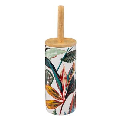 Brosse WC avec Support en céramique déco Palawan - Five