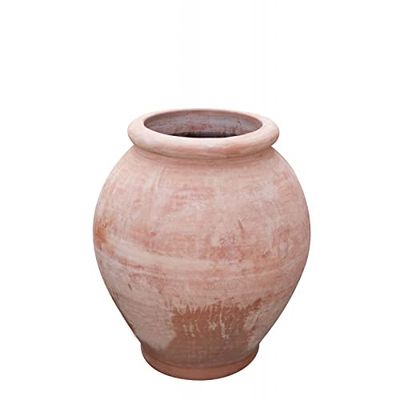 Biscottini Vasi Terracotta Grandi per Piante 85x72x72 cm Made in Italy | Vaso Grande da Esterno Artigianale