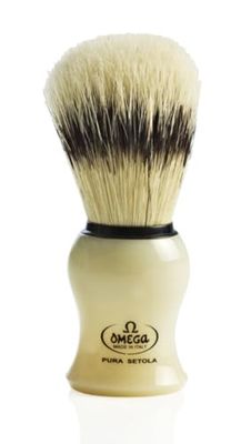 Omega 80266 - Shaving Brush, Real Bristle