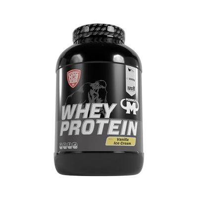 Mammut Nutrition Whey Protein, Crème glacée à la vanille, petit-lait, protéines, shake de protéines, 3000 g