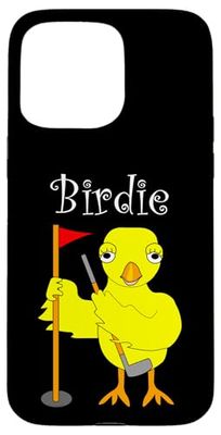 Birdie Divertente Golf Custodia per iPhone 15 Pro Max