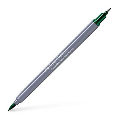 Faber-Castell Goldfaber Aqua Marqueur double Vert phtalo foncé