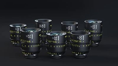 DZOFILM Cine Lens Vespid Prime 7-Lens Kit (25/35/50/75/100/125 T2.1 + Macro 90 T2.8) Metric