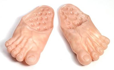 Jumbo Bare Feet Costume Shoe Covers Adult One Size Fits Most