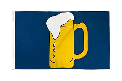 Biervlag 90x60 cm - Open Barvlaggen 60 x 90 cm - Banner 2x3 ft Hoge kwaliteit - AZ FLAG