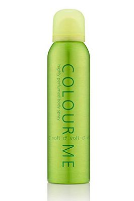 COLOUR ME Volt 150 ml Spray pour le Corps Parfum de Luxe pour Homme - Après-rasage Longue Durée par Milton-Lloyd