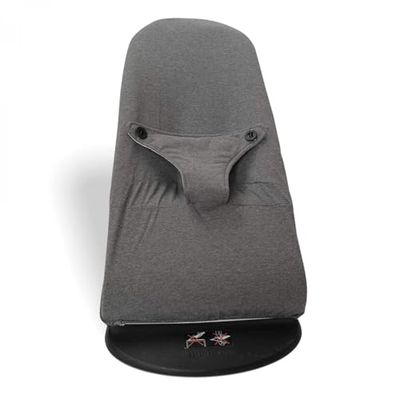 Hypoallergene, superzachte en ademende katoenen overtrek voor BabyBjörn ® Balance, Soft en Bliss hangmat (antraciet)