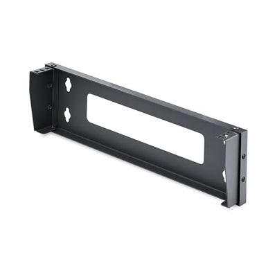 StarTech.com 1U Verticale Muurbeugel voor 19inch Rackmonteerbare Apparatuur, Tot 55kg, Voor Patchpaneel/Server/NAS/Netwerk