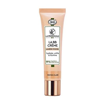 La Provençale Bio - La BB Crema Luce Ocres Certificata Bio - Crema Idratante - Olio di Oliva Bio DOP Provence - Per tutti i tipi di pelle - Tonalità: Medio Chiaro - 30 ml