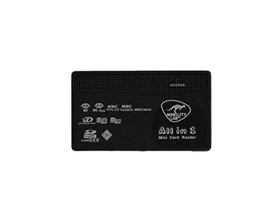 Mobility Lab 8-in-1 kaartlezer, extern, USB 2.0, zwart