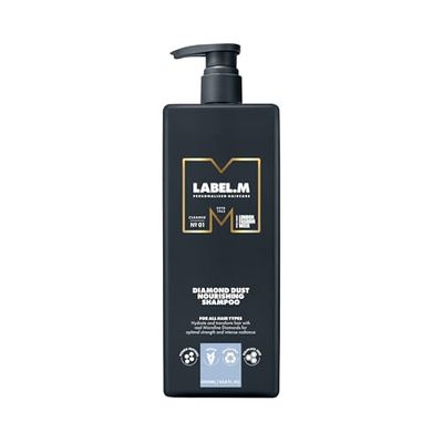 LABEL.M Diamond Dust Nourishing Shampoo 1000ml – With Recyclable Pump