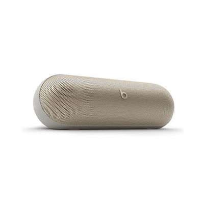 Beats Pill (Ultima versione) – Altoparlante Bluetooth portatile, Fino a 24 ore di autonomia, Resistente all’acqua, Compatibile con Apple e Android, Suono potente per casa e esterni - Oro champagne