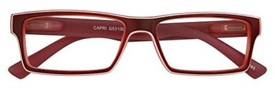 I Need You Red Plus 1.5 Spherical Lesebrille Capri Reading Glasses by I NEED YOU