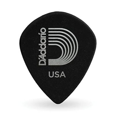 Planet Waves 3DBK7-25 Extra Heavy Ice Guitar Picks - Black (Pack of 25)