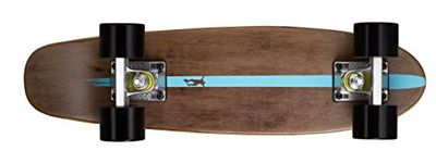 Ridge Cruiser Maple Hout Mini Number Two Skateboard, Zwart, MPB-22-NR2