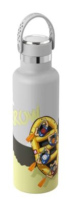 Super Sparrow Ultralight Waterfles RVS 18/10-500ml- Geïsoleerde Metalen Waterfles - Standaard Mond Flex Deksel - BPA Vrij - Fles voor Gym, Reizen, Sport