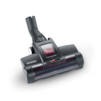 Severin Brosse Turbo Jet-Drive pour Aspirateurs (2 Adaptateurs inclus, 28 x 21 x 6 cm) TB 7216, Noir