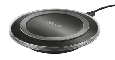 Trust Urban Yudo Caricabatteria Wireless per Smartphone Compatibili Qi, Nero