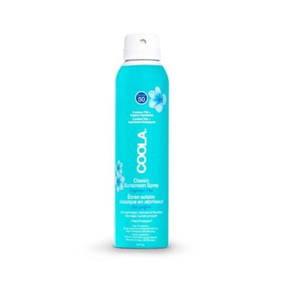 COOLA Classic Body Sunscreen Spray SPF 50+, Fragrance Free, 177ml