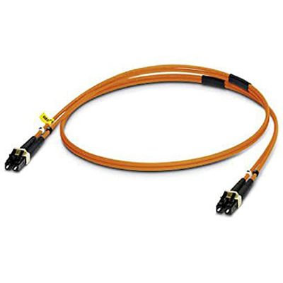 PHOENIX CONTACT FL MM PATCH 1,0 LC-LC geconfectioneerde LWL-kabel, break-out-kabel, glasvezel multimode 50/125 µm (OM2), stekker LC/LC, beschermingsklasse IP20, lengte 1 m