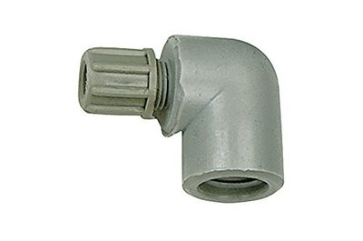 Raccord à visser coudé G 1/4 i., pour tuyau 4/6 mm, pression de travail max. 10 bar (20 °C) / max. 1 bar (60 °C), PA