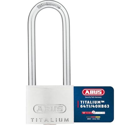 Candado TITALIUM de 40 mm arco extra-largo llaves