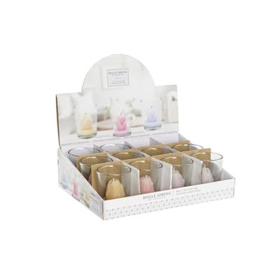 VELA CERA CRISTAL 5X5X7 117 GR, TULIPAN 3 SURT._FASE5