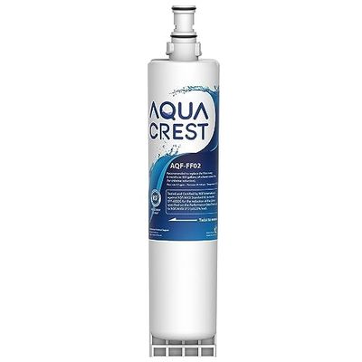 AQUA CREST 4396508 Fridge Water Filter, Compatible with Whirlpool4396508, 4396510, SBS002, SBS004, SBS200, S20BRS, EDR5RXD1, 481281729632 (1)