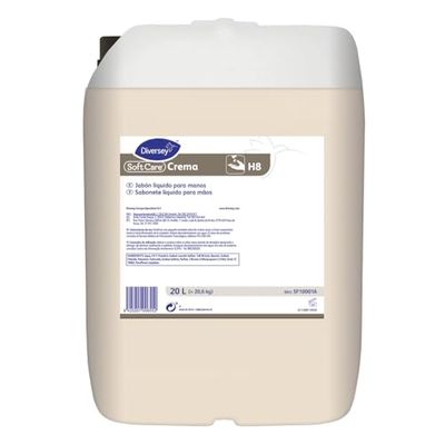 Soft Care Crema H8 - Limpiador Líquido Concentrado Para Manos