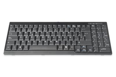 DIGITUS toetsenbord voor LCD KVM-consoles van DIGITUS, Spaanse lay-out, zwart